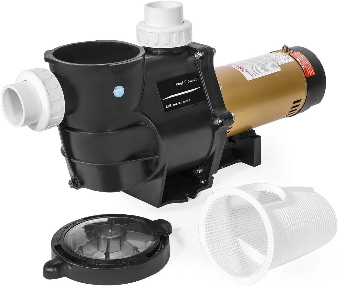 XtremepowerUS In-Ground Swimming Pool Pump, 2HP, Variable Speed, 2in Inlet, 230V - 75035