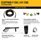 DEWALT Gas Cold Water Pressure Washer 4400 PSI 4.0 GPM With 420cc Engine - DXPW61156