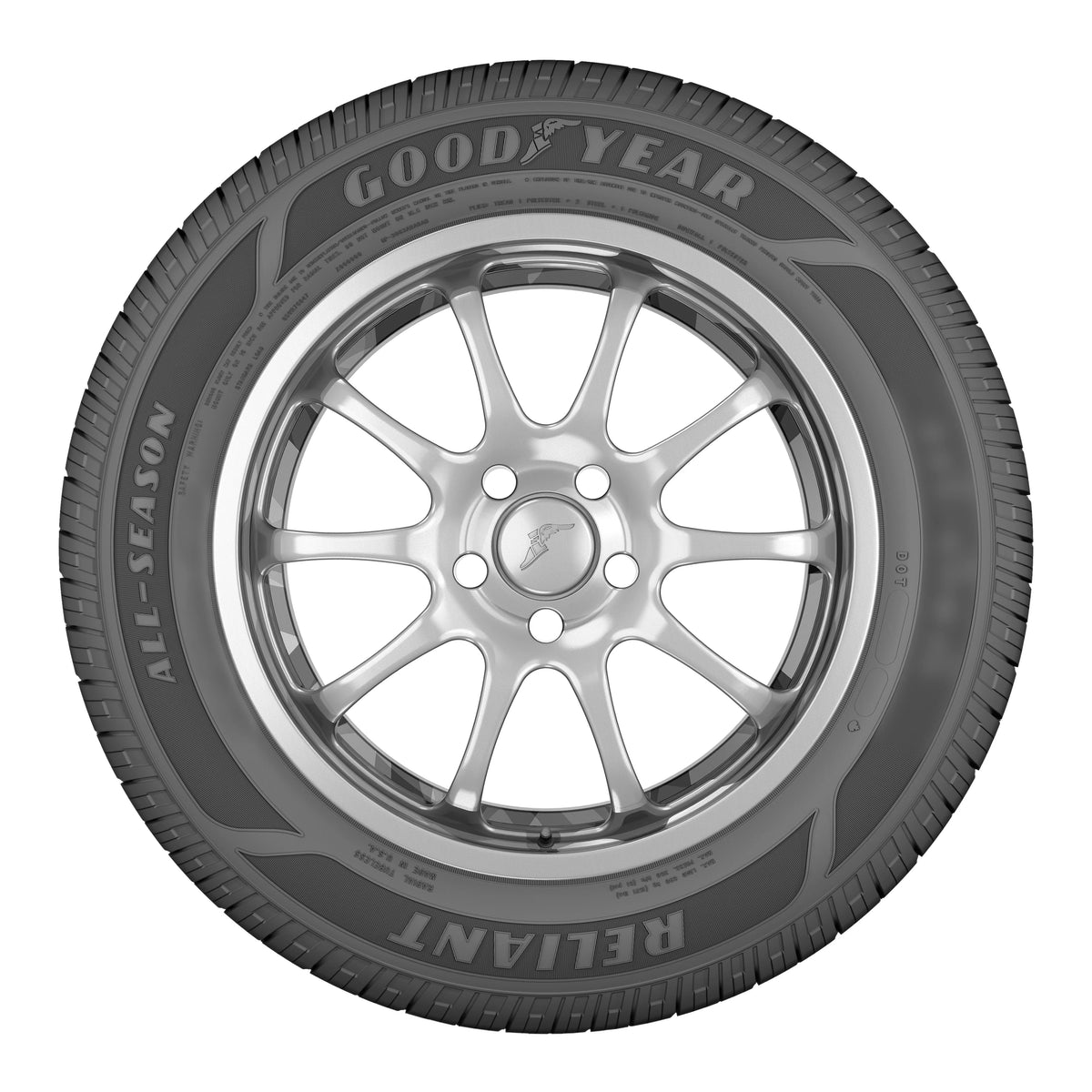Goodyear Reliant All-Season Tire 225/65R17 102H - 242246