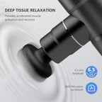 Comfier Mini Deep Tissue Massage Gun With 4 Heads And USB Charging