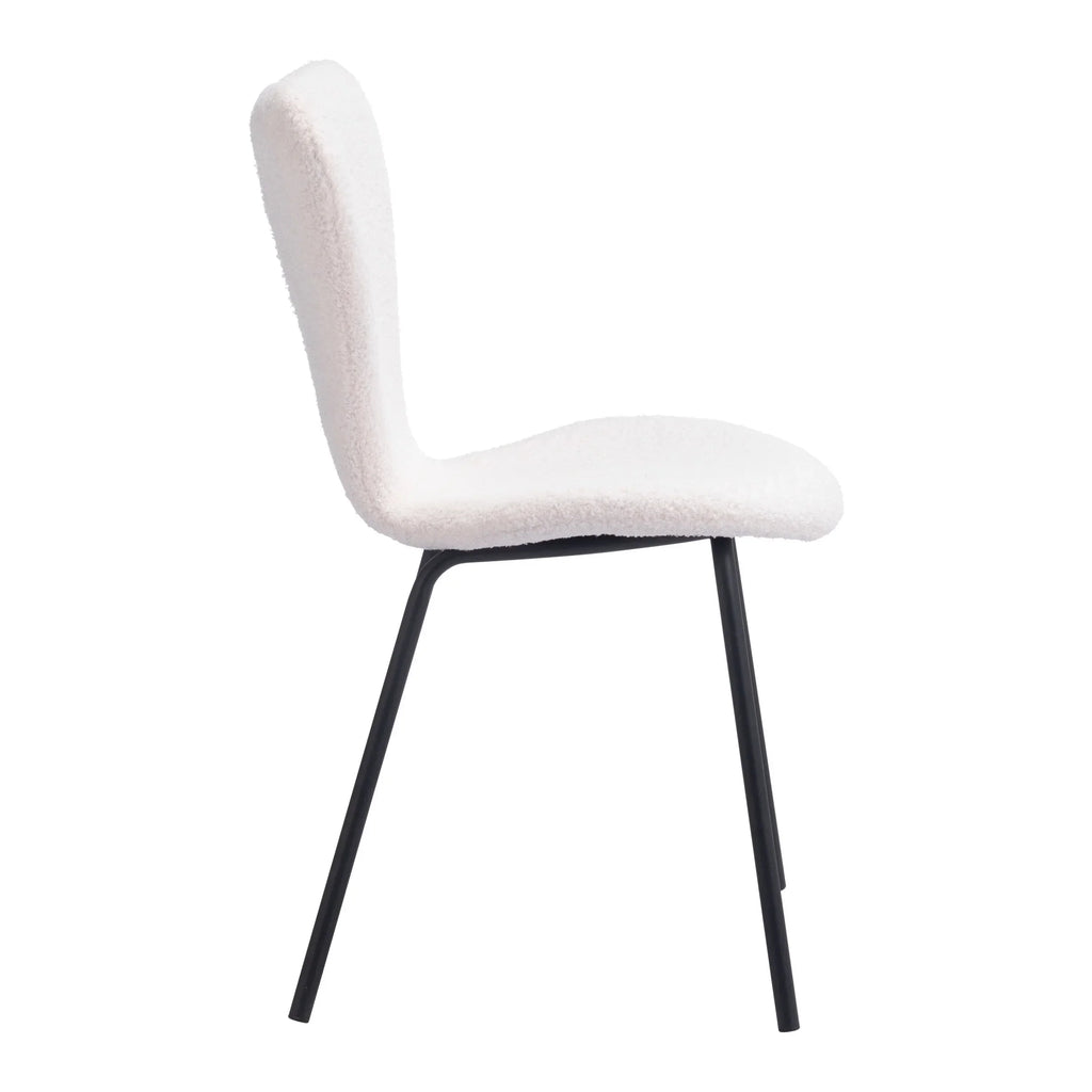 Maile Home Lochshire Dining Chair Set Of 2 - Ivory