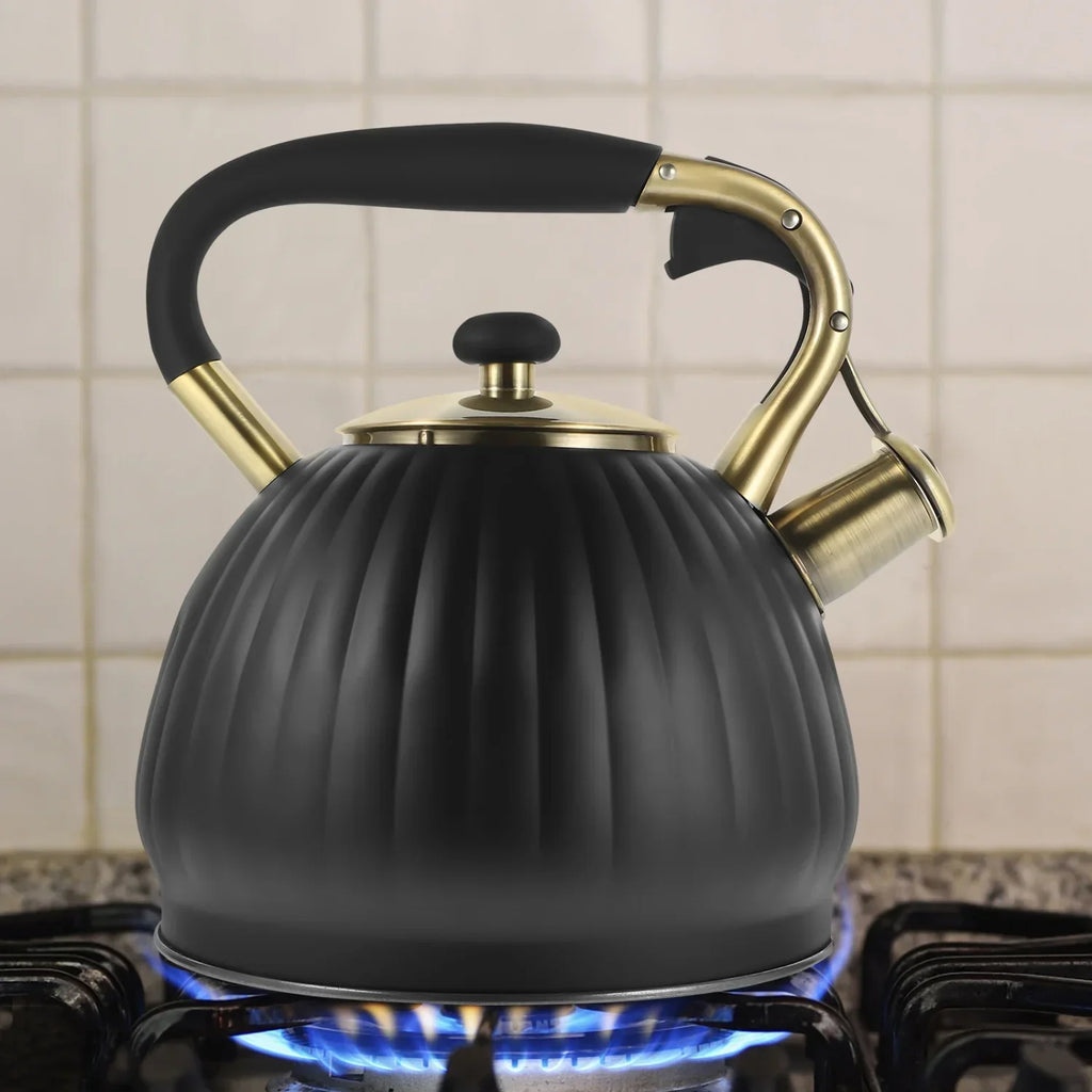 Stainless Steel Whistling Stovetop Teakettle