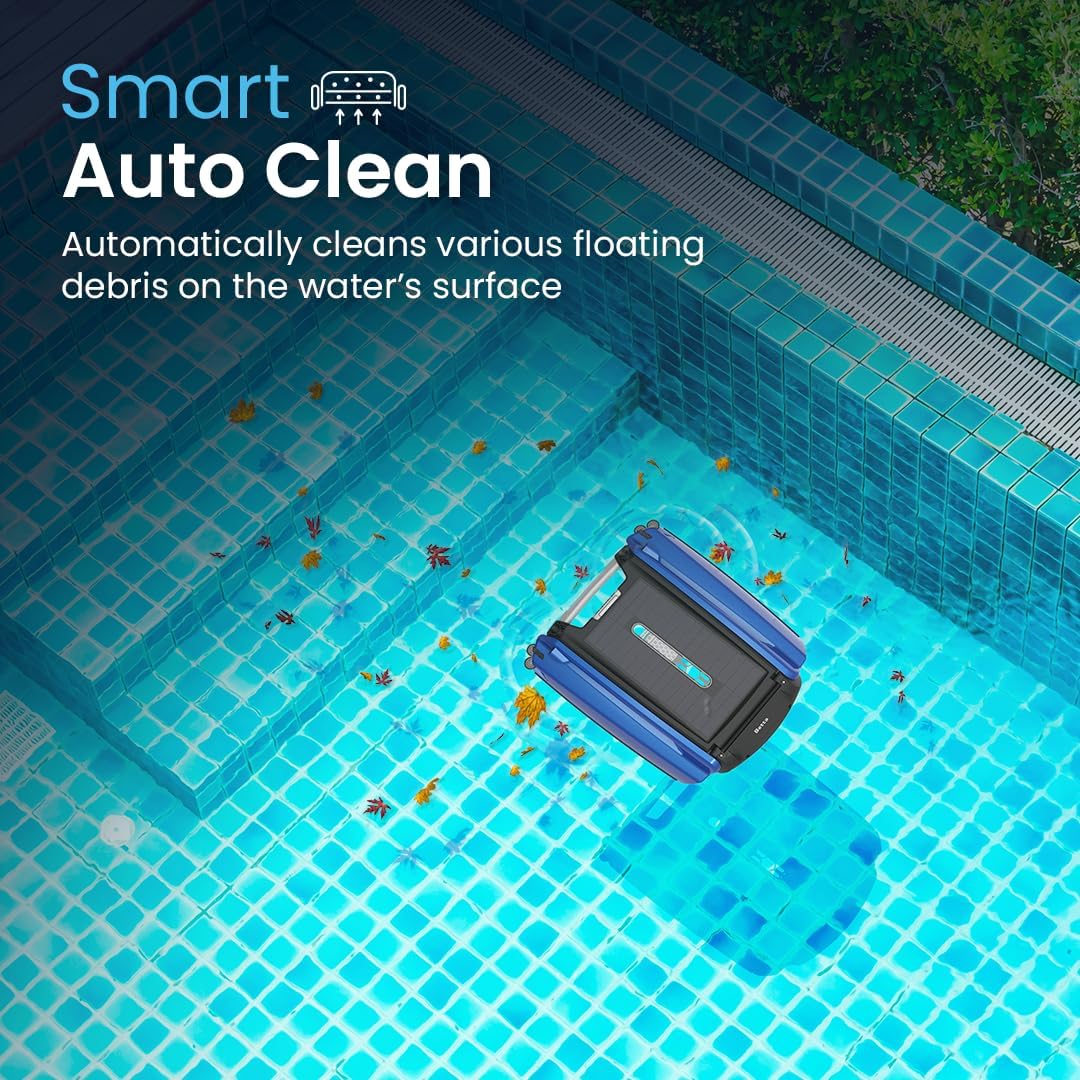 Betta Solar Powered Robotic Pool Surface Skimmer Cleaner - Betta-SE