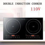 Portable Dual Induction Cooktop Countertop Hot Plate - 2400W