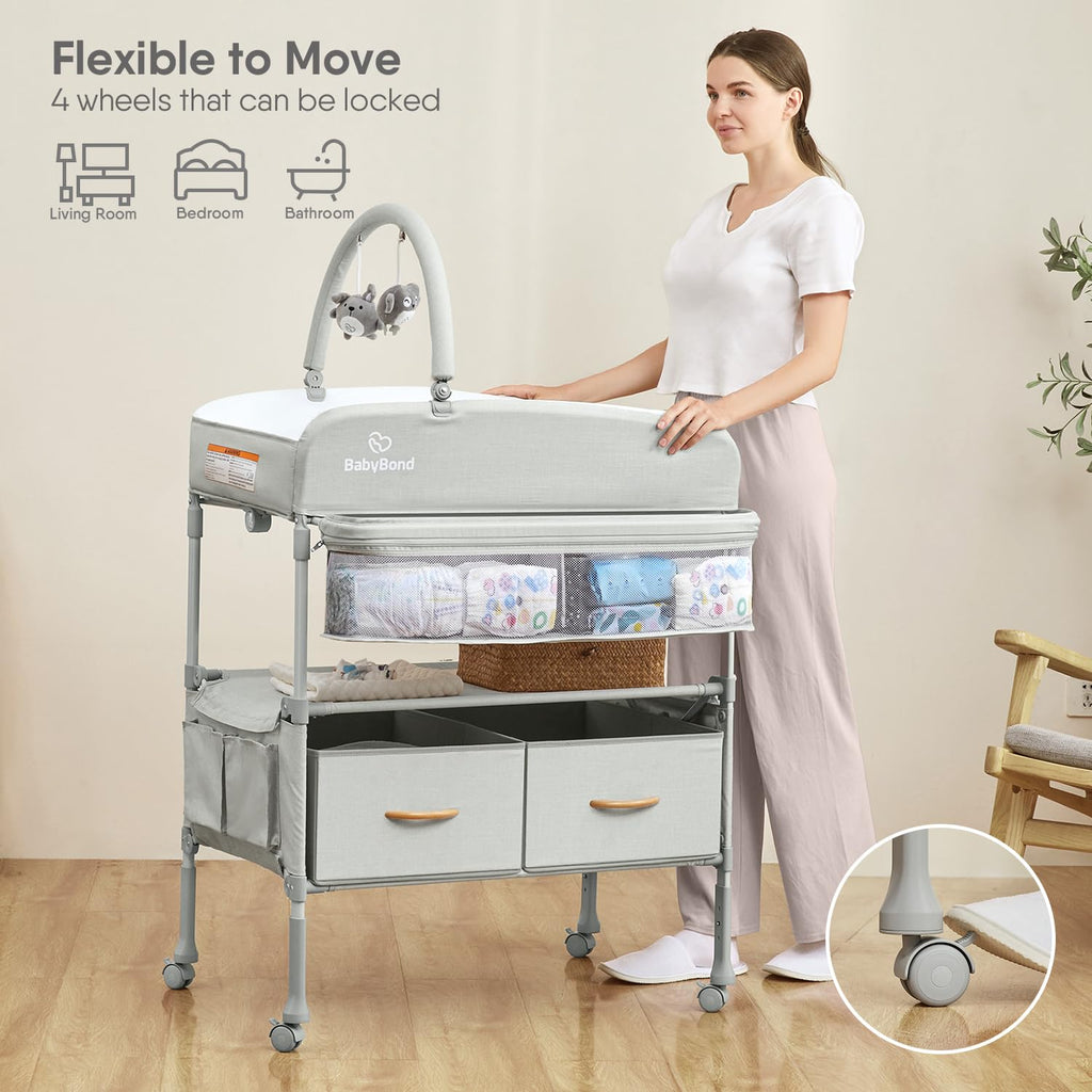 BabyBond Portable Adjustable Waterproof Changing