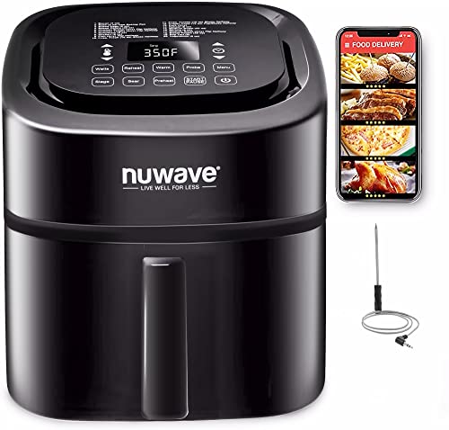Nuwave Brio 8 Qt Air Fryer, 1800W, 50-400F Temperature Controls