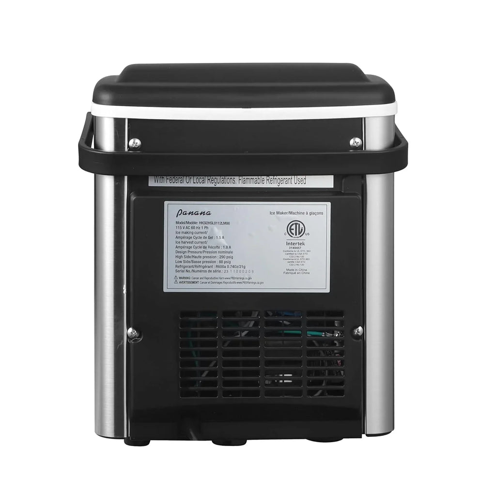 Countertop Ice Maker, 9 Bullet Ice, 26.5lbs/24H