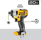 20V MAX Cordless Drill And Impact Driver Power Tool Combo Kit With 2 Batteries And Charger