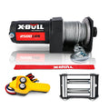 X-BULL 12V Electric Winch, 2500LBS/1134KGS Steel Cable, Wireless