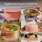 Our Place Perfect Pot 5.5 Qt Ceramic Pot With Lid And Spatula, Steam