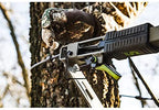 Aluminum Climbing Treestand With Padded Seat, 300 Lb. Capacity And Safety Harness