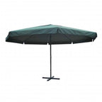 vidaXL Garden Parasol, Azure Blue Polyester With PA Coating, 196.9in x 118.1in