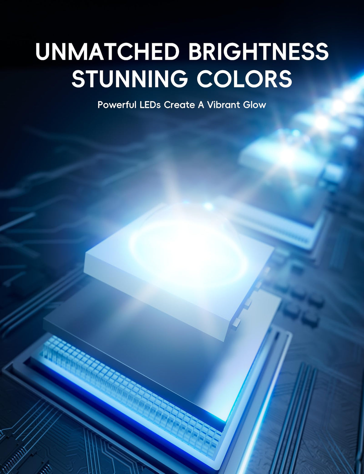 Solar LED Pool Light - 42 LEDs, 10 Color Options