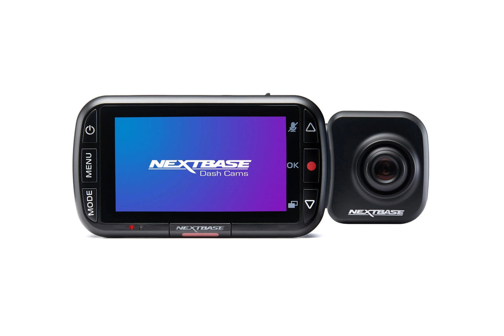 Nextbase Compact Dual Dash Cam Front And Rear 2.5in HD IPS Screen, 1080p Full HD, Black - 222X
