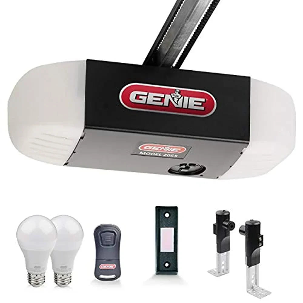 Genie Stealth 500 Essentials LED Belt Drive Garage Door Opener With LED Bulbs - 2055