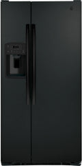 GE APPLIANCES Side By Side Freestanding Refrigerator - GSS23GGPBB