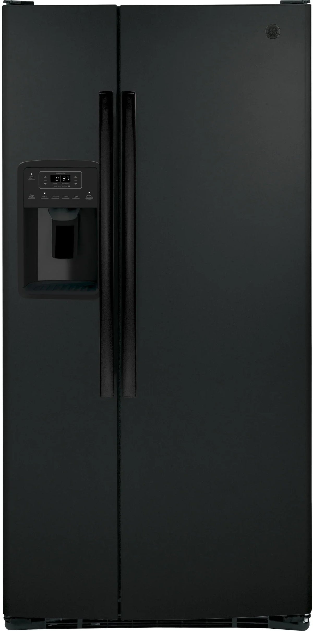 GE APPLIANCES Side By Side Freestanding Refrigerator - GSS23GGPBB