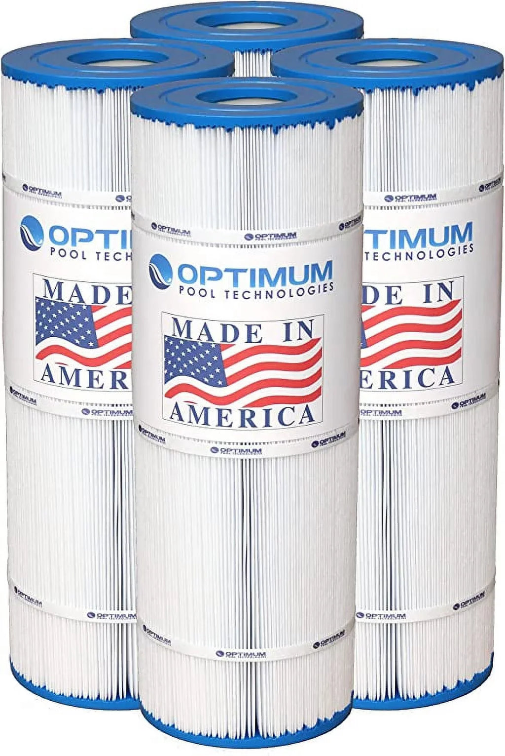 Optimum Pool Technologies Inc Pool Filter Cartridge Replacement 4 Pack, 325 SQ.FT. - Swim Clear C3020 C-3025 C3030 Super Star Clear C3000 C3000S