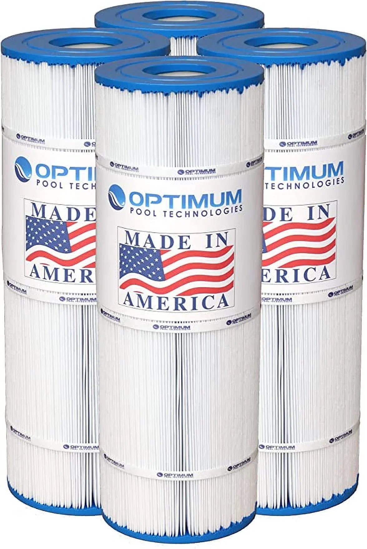 Optimum Pool Technologies Inc Pool Filter Cartridge Replacement 4 Pack, 325 SQ.FT. - Swim Clear C3020 C-3025 C3030 Super Star Clear C3000 C3000S