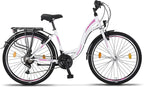 Licorne Urban City Bike, Aluminum Frame, 24.0 Inches/26.0 Inches/28.0 Inches - Stella Premium