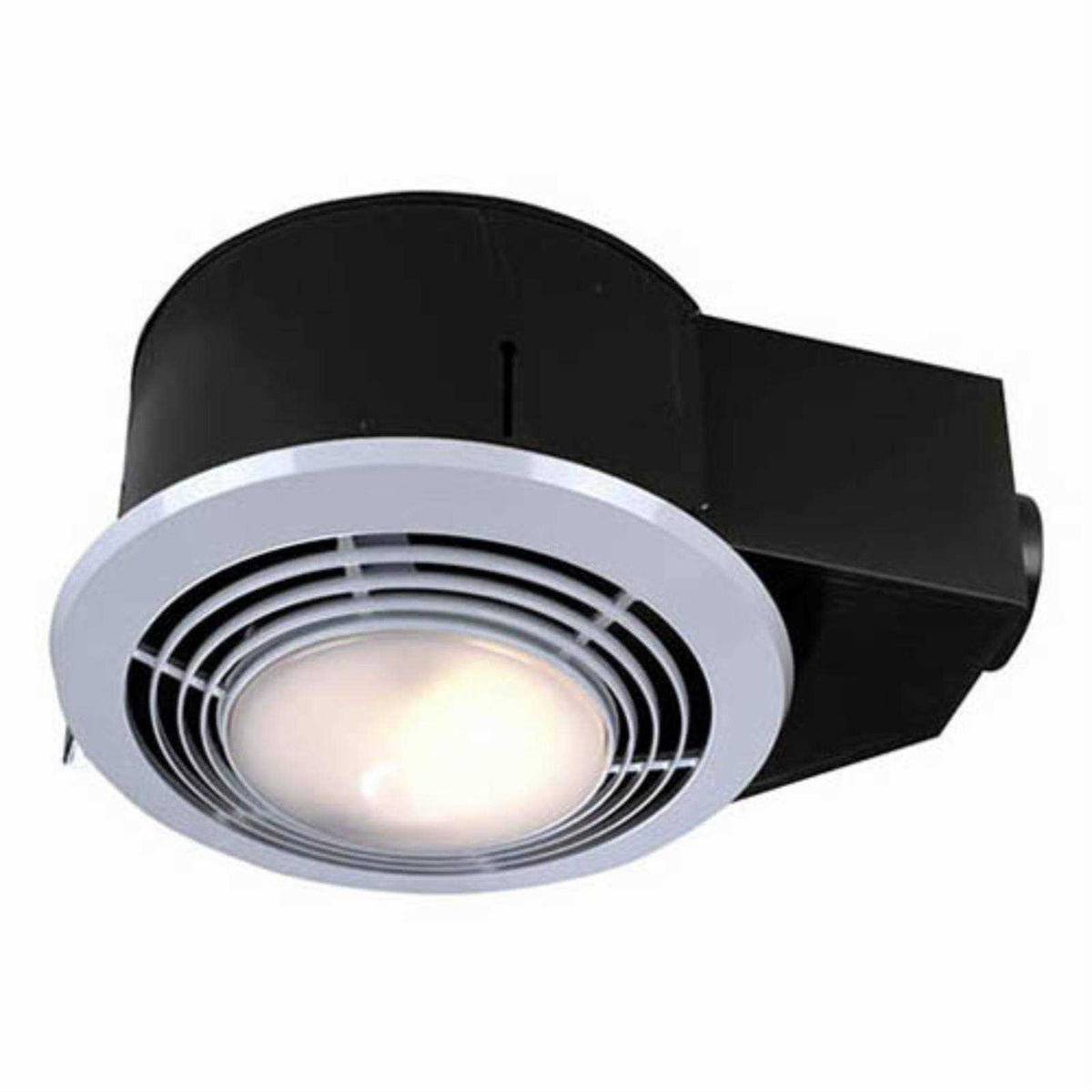 Nutone Bathroom Exhaust Fan With 110 CFM, 1500W Heater And 100W Light - QT9093WH