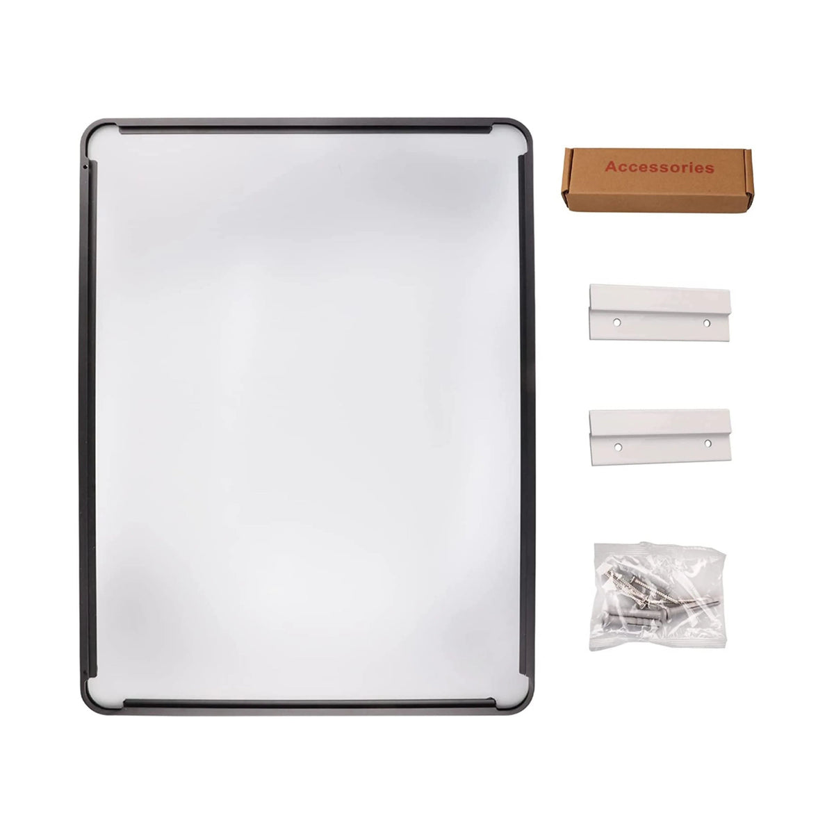 Aluminum Alloy Rounded Corner Wall Vanity Mirror