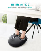 Nekteck Shiatsu Foot Massager Machine With Soothing Heat