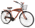 Kent 26in Margaritaville Men's Cruiser Bike, Wood Grain Color