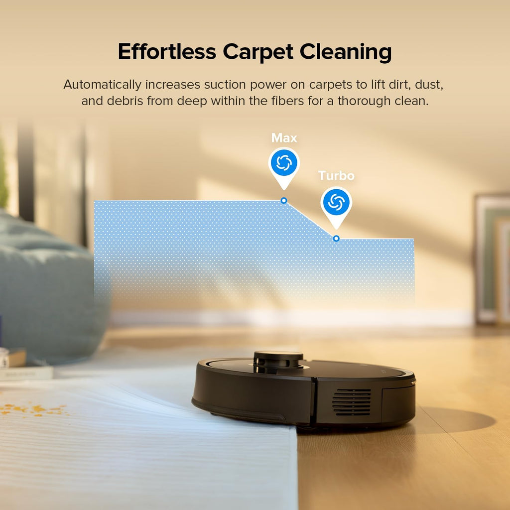 roborock Q7 M5 Robot Vacuum And Mop Combo, 10,000Pa Suction, Black - Q7 M5