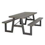 Lifetime 6-Foot W-Frame Folding Picnic Table, Brown - 60233