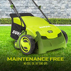 12-Amp 13-Inch Electric Dethatcher And Scarifier With Removable 8-Gallon Collection Bag