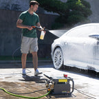 Commercial Electric Pressure Washer, 100bar 2.3GPM, 3HP PM Inverter Motor, 7 Nozzles