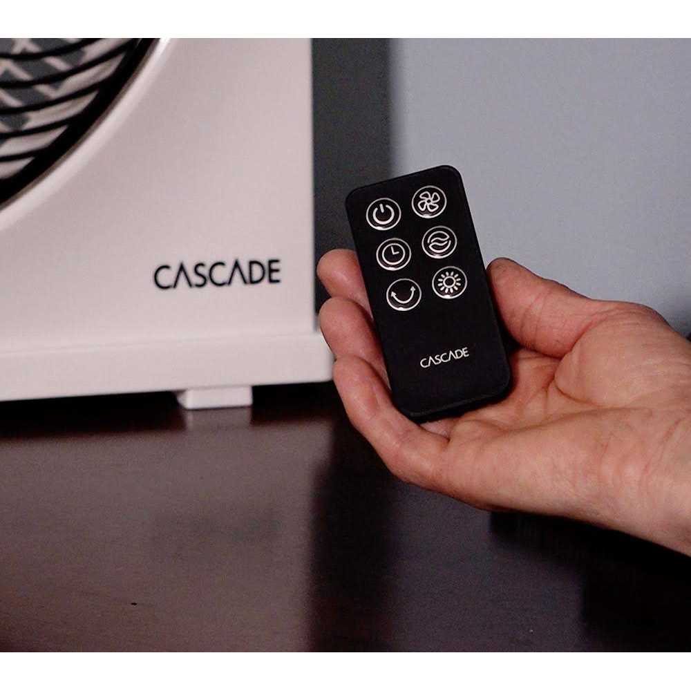 Cascade Portable 4-Speed Fan With Remote Control - Capri 12