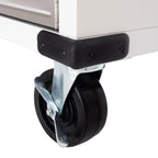 Seville Classics UltraHD Rolling Storage Cabinet, Granite, 36in W x 18in D x 72in H