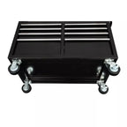 46 in W x 24 in D 9-Drawer Gloss Black Deep Tool Chest Mobile Workbench