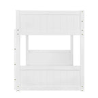 Delphia Twin Over Twin Low Profile Bunk Bed - 77.33 L x 42.25 D x 51.5 H
