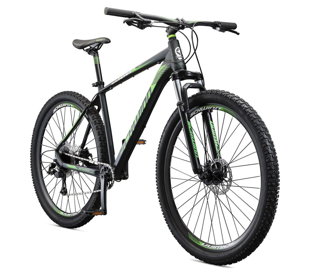 Schwinn 29-in Boundary Mens Mountain Bike, Black And Green - Boundary