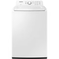 Samsung White Top Load Laundry Pair - WA41A3000AW Washer And DVE41A3000W Electric Dryer