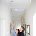 Kidde Firex Hardwired Ionization Smoke Alarm, White, 5.6-Inch Dia x 1.8-Inch - i4618