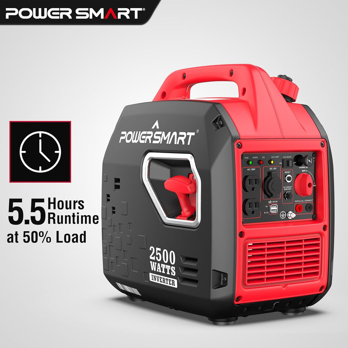 PowerSmart 2500-Watt Portable Inverter Generator