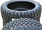 Set Of 4 LT275/65R20 126/123Q E-Rated Mud-Terrain Tires - 10-Ply Construction