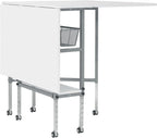 Sew Ready Hobby Cutting Table, 58.75 in x 36.5 in, White/Silver