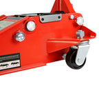 Seizeen Low Profile 3 Ton 6600 lbs Trolley Jack With Dual Lift Pump - Red