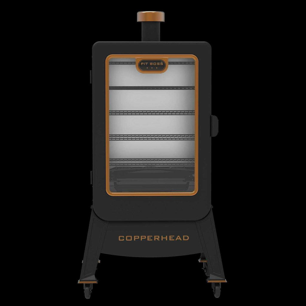 Pit Boss Vertical Wood Pellet Smoker, 1,300 sq in - Copperhead Onyx Edition