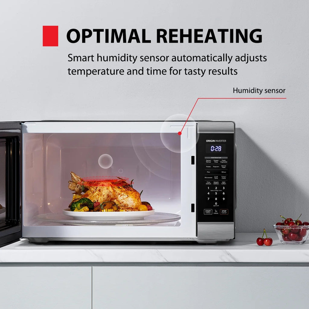 Toshiba Microwave Oven 2.2 Cu. Ft. 24.4 in Stainless Steel - WSI-EM22AST