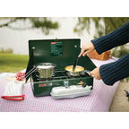 Coleman Dual Fuel 2-Burner Stove, 5 x 11 x 19 in - Guide Series