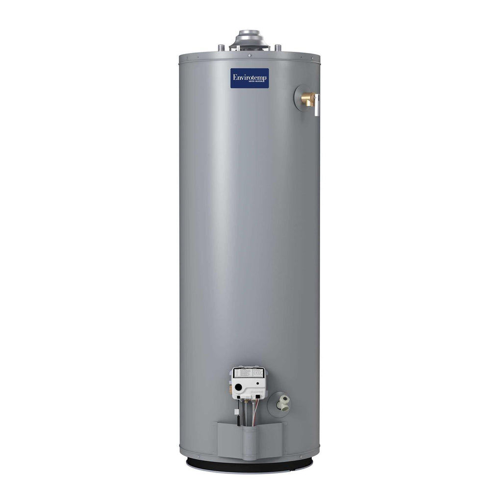 Envirotemp 40-Gallon Tall 3-Year Natural Gas Water Heater, 35,500 BTU - 40T3-35NGR