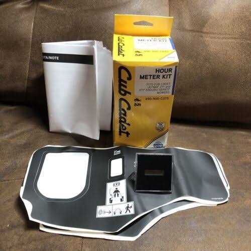 Cub Cadet Ultima Hour Meter Kit - 490-900-C075
