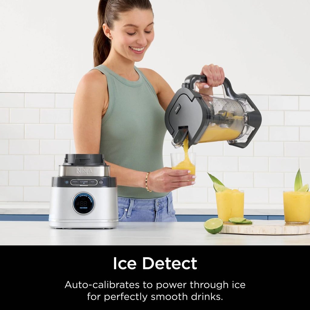 Ninja Detect Kitchen System Power Blender And Processor With BlendSense Technology, 1700 Peak Watt - TB400
