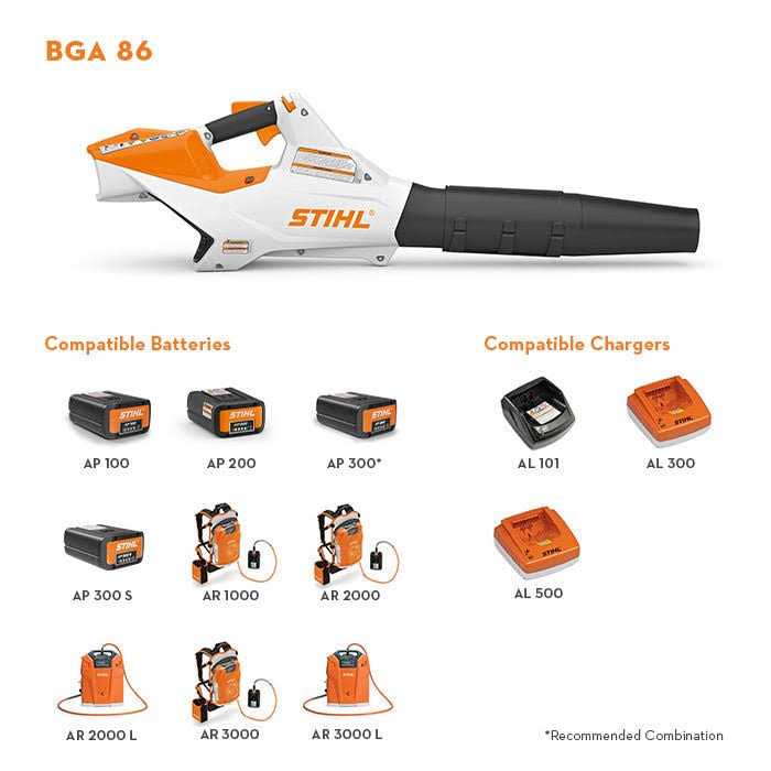 Stihl Handheld Battery Blower - BGA 86